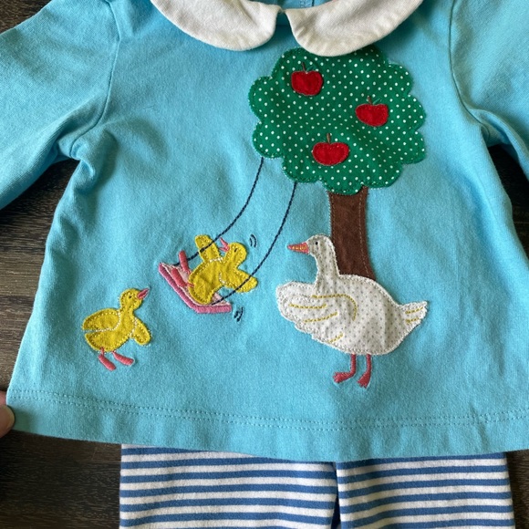 SOLD Baby Boden Appliqué set, 0-3 month - Picture 3 of 9